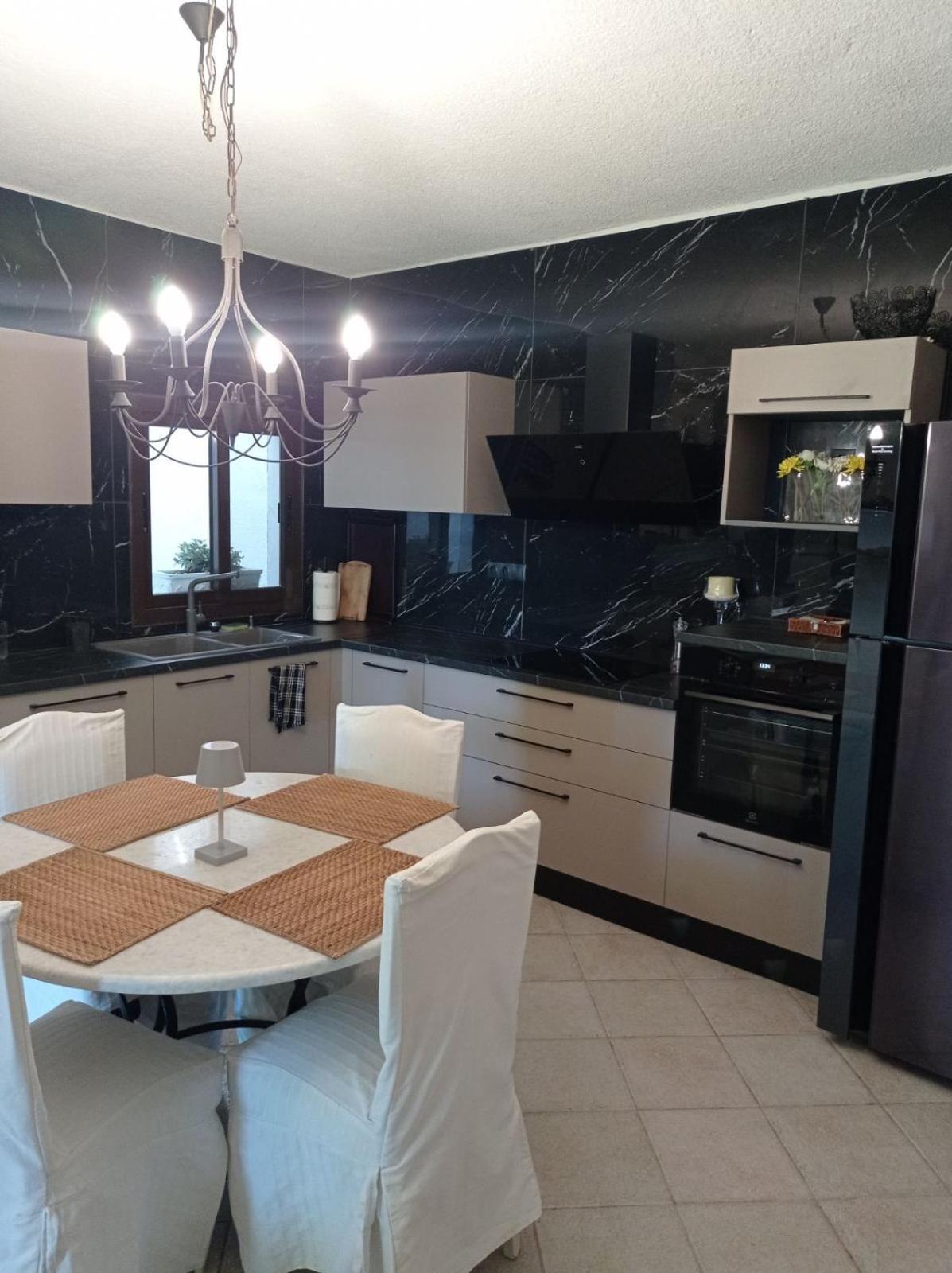 Elani Beautiful Villa Siviri Bagian luar foto