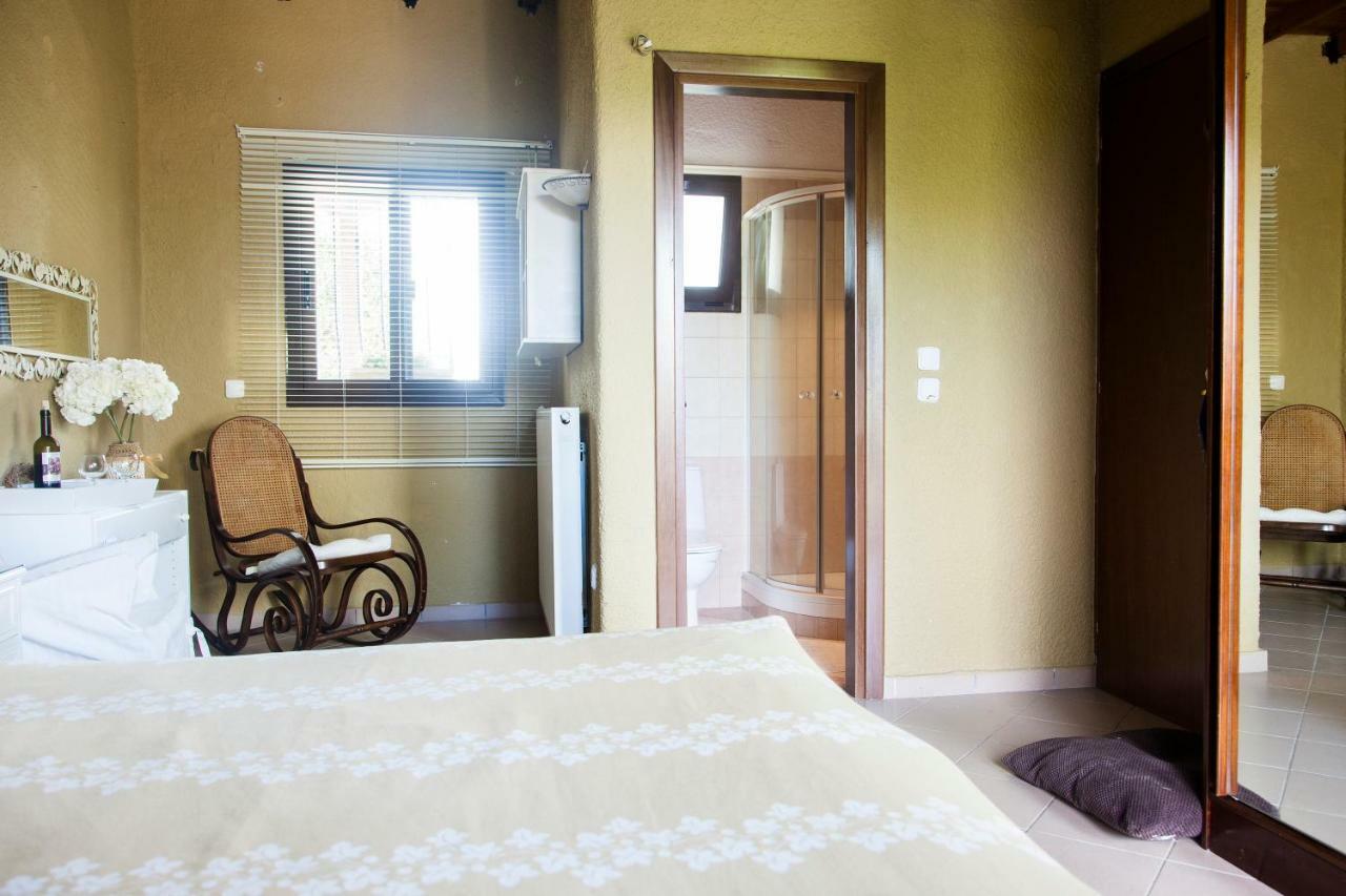 Elani Beautiful Villa Siviri Bagian luar foto